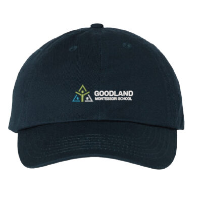 Goodland Montessori - Adult Bio-Washed Classic Dad Hat - VC300A Thumbnail