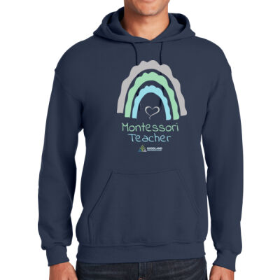 Montessori Teacher - Heavy Blend Hooded Sweatshirt Thumbnail