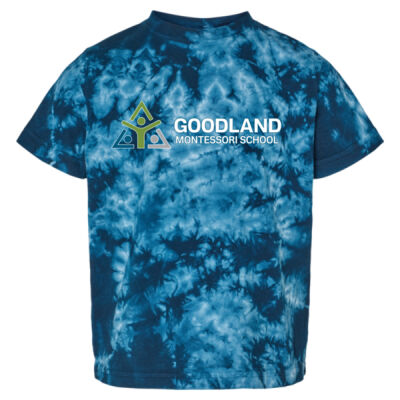 Goodland Montessori - Toddler Crystal Tie-Dyed T-Shirt Thumbnail