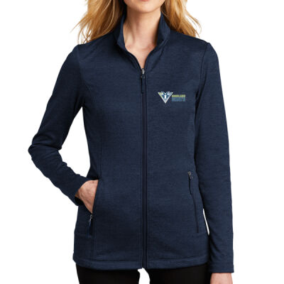 Goodland Goats - Ladies Collective Striated Fleece Jacket Thumbnail