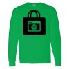 Heavy Cotton 100% Cotton Long Sleeve T Shirt Thumbnail