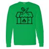 Heavy Cotton 100% Cotton Long Sleeve T Shirt Thumbnail