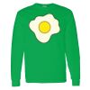 Heavy Cotton 100% Cotton Long Sleeve T Shirt Thumbnail
