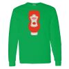 Heavy Cotton 100% Cotton Long Sleeve T Shirt Thumbnail