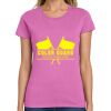 Ladies Heavy Cotton 100% Cotton T Shirt Thumbnail