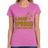 Ladies Heavy Cotton 100% Cotton T Shirt Thumbnail