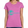 Ladies Heavy Cotton 100% Cotton T Shirt Thumbnail