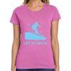 Ladies Heavy Cotton 100% Cotton T Shirt Thumbnail