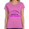 Ladies Heavy Cotton 100% Cotton T Shirt Thumbnail