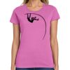 Ladies Heavy Cotton 100% Cotton T Shirt Thumbnail