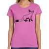 Ladies Heavy Cotton 100% Cotton T Shirt Thumbnail