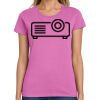 Ladies Heavy Cotton 100% Cotton T Shirt Thumbnail