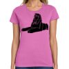 Ladies Heavy Cotton 100% Cotton T Shirt Thumbnail