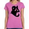 Ladies Heavy Cotton 100% Cotton T Shirt Thumbnail
