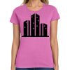 Ladies Heavy Cotton 100% Cotton T Shirt Thumbnail