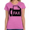 Ladies Heavy Cotton 100% Cotton T Shirt Thumbnail