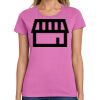 Ladies Heavy Cotton 100% Cotton T Shirt Thumbnail