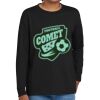 Youth Heavy Cotton 100% Cotton Long Sleeve T Shirt Thumbnail
