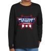 Youth Heavy Cotton 100% Cotton Long Sleeve T Shirt Thumbnail