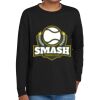 Youth Heavy Cotton 100% Cotton Long Sleeve T Shirt Thumbnail