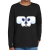 Youth Heavy Cotton 100% Cotton Long Sleeve T Shirt Thumbnail