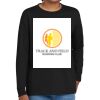 Youth Heavy Cotton 100% Cotton Long Sleeve T Shirt Thumbnail