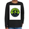 Youth Heavy Cotton 100% Cotton Long Sleeve T Shirt Thumbnail