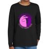 Youth Heavy Cotton 100% Cotton Long Sleeve T Shirt Thumbnail