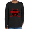 Youth Heavy Cotton 100% Cotton Long Sleeve T Shirt Thumbnail