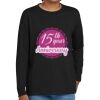 Youth Heavy Cotton 100% Cotton Long Sleeve T Shirt Thumbnail