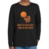 Youth Heavy Cotton 100% Cotton Long Sleeve T Shirt Thumbnail