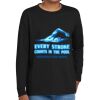 Youth Heavy Cotton 100% Cotton Long Sleeve T Shirt Thumbnail