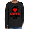 Youth Heavy Cotton 100% Cotton Long Sleeve T Shirt Thumbnail