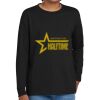 Youth Heavy Cotton 100% Cotton Long Sleeve T Shirt Thumbnail