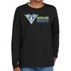 Youth Heavy Cotton 100% Cotton Long Sleeve T Shirt Thumbnail