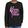 Youth Heavy Cotton 100% Cotton Long Sleeve T Shirt Thumbnail