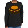 Youth Heavy Cotton 100% Cotton Long Sleeve T Shirt Thumbnail