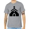 Unisex Heather CVC Short Sleeve Tee Thumbnail